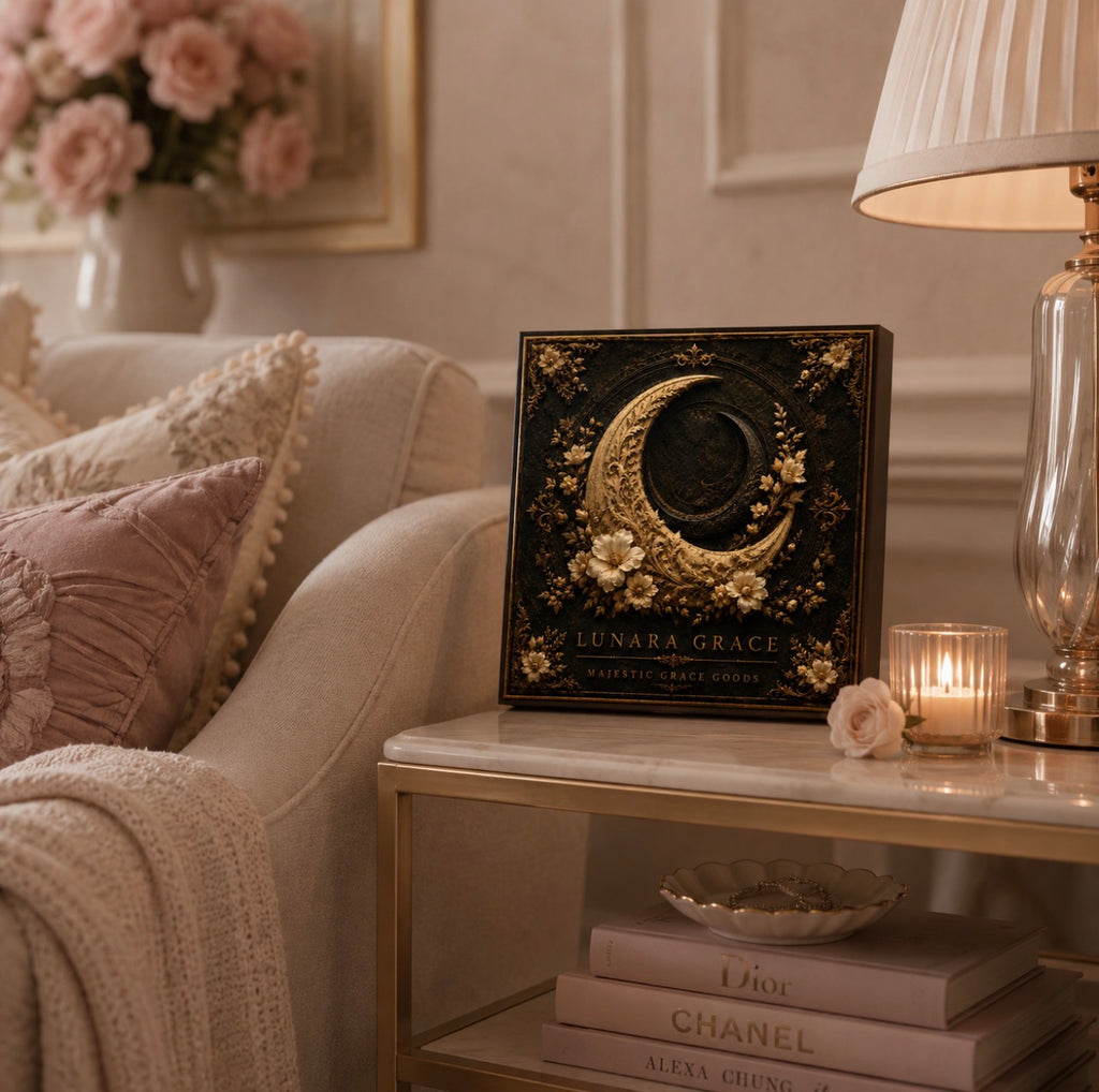 Lunara Grace, Luxury Ready to Hang Square Canvas Wall Art
