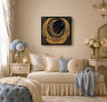 Veil of the Midnight Chapel Canvas Wall Art