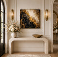 Crowned in Antique Gold, Ready to Hang Canvas Wall Art