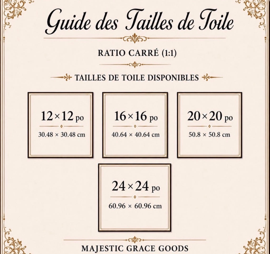 Tableau mural en toile de luxe Golden Magnolia