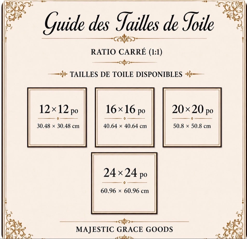 Toile murale de luxe florale or, œuvre botanique bleu bordeaux, toile carrée premium prête à accrocher