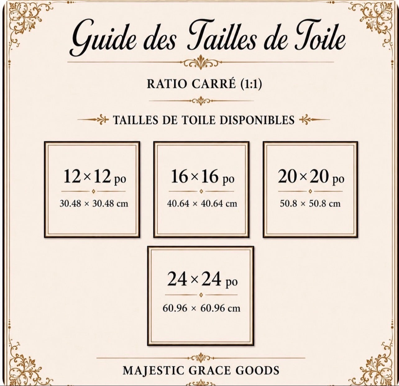 Toile murale de luxe florale or, œuvre botanique bleu bordeaux, toile carrée premium prête à accrocher